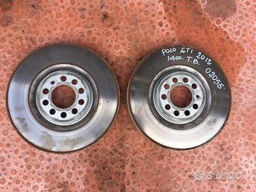 Dischi freni anteriori VW Polo GTI 2012 1400cc TB