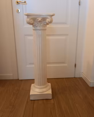 2 colonne decorative in gesso stile ionico