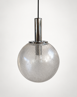 Lampadario Targetti Sankey, globo in vetro Murano