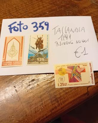 Thailandia francobolli nuovi