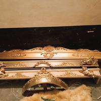 set 4 pezzi copri bastone tenda e baldacchino