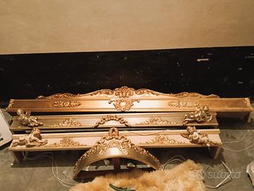 set 4 pezzi copri bastone tenda e baldacchino