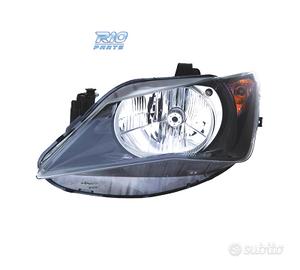 FANALE SINISTRO PER SEAT IBIZA 12-15 FONDO NERO