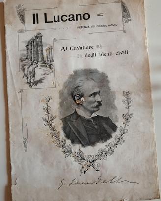 Rivista " Il Lucano" del 1904