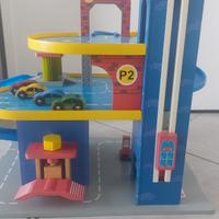 garage tre piani in legno