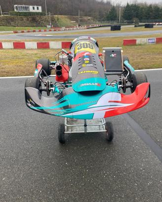 GO KART COMPLETO FORMULA K TM KZ 10B
