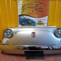 fiat 500 musetto grigio argento