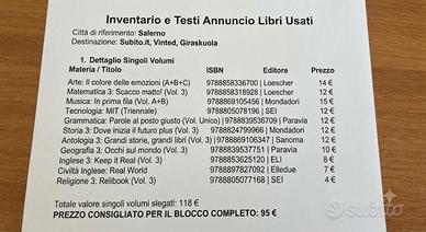 libri di testo