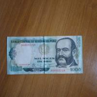 Banconota Peru 1000 Soles De Oro 1979