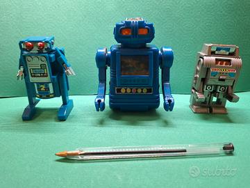 giocattoli vintage robot