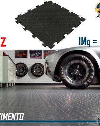 Piastrella 50x50 Pavimento in PVC Garage Officina