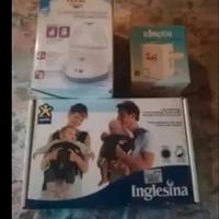 marsupio e scalda biberon