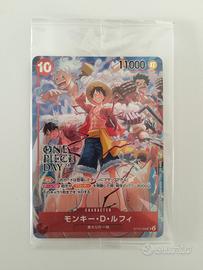 Monkey d luffy promo sealed one day piece 24 jap