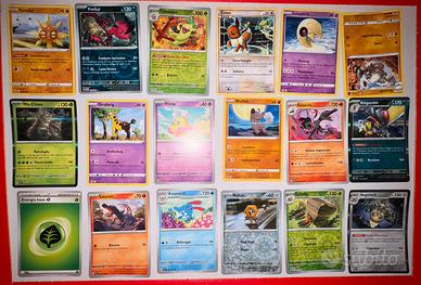 Carte da collezione Pokemon 18pz