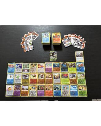 Lotto 350 Carte Pokemon Trio Set Spada E Scudo