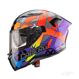 Casco Integrale CABERG Gladio XPLOSION Q5 Nero/Azz
