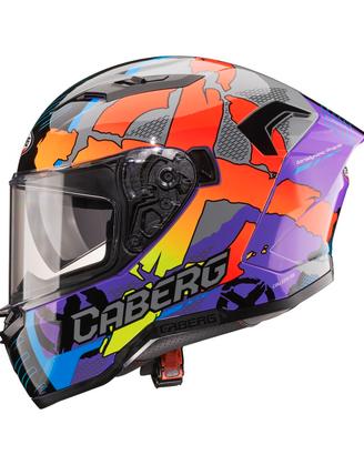 Casco Integrale CABERG Gladio XPLOSION Q5 Nero/Azz