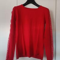 Maglione primaverile Guess rosso 