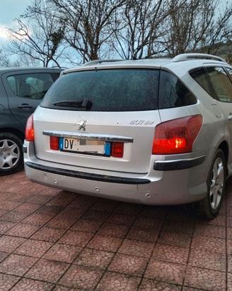 Paraurti posteriore Peugeot 407 con sensori origin