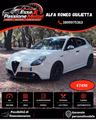 Alfa Romeo Giulietta 2.0 JTDm-2 175 CV TCT Exclusi