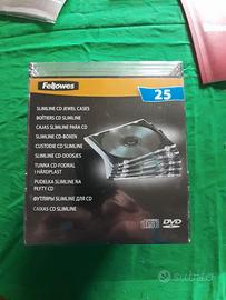 Custodie Cd e Dvd Fellowes Slim Line (25 pezzi)