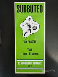 Subbuteo - FC Girondins De Bordeaux 1983/84