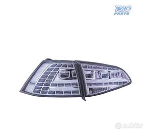 FANALI A LED CROMATI VOLKSWAGEN VW GOLF 7 LIMOUSIN