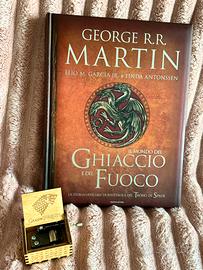 Libro Il Mondo del Ghiaccio e del Fuoco+carillon