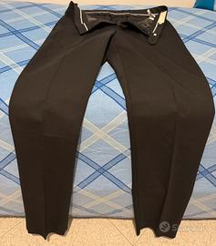 Pantaloni classici uomo taglia 50 colore nero