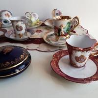 Tazzine Limoges in porcellana