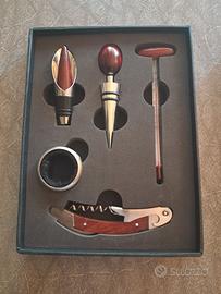 set per servire il vino a tavola