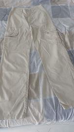 jeans zara ragazza beige taglia 36