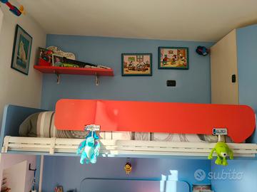 letto a castello a ribalta