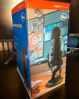 Microfono Logitech G Blue Yeti