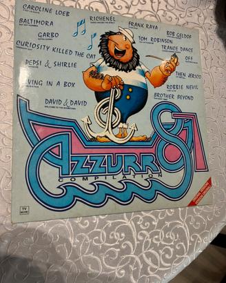 Lp 33 giri  Azzurro 87 Compilation