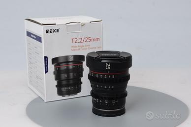 MEIKE 25MM T2.2 CINEMA LENS ATTACCO E-MOUNT SONY