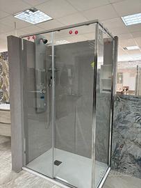 BOX DOCCIA 120X80X200H PROFILO MINIMAL