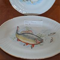 Servizio pesce 7 pezzi Porcellana Tognana 