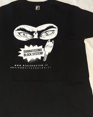 Maglietta viso occhi fumetto noir style Diabolik