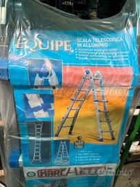 Scala telescopica in alluminio
