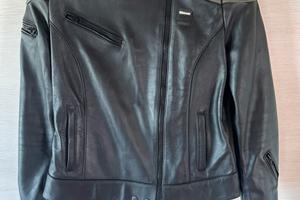 Giacca in pelle donna BLAUER taglia L giubbino