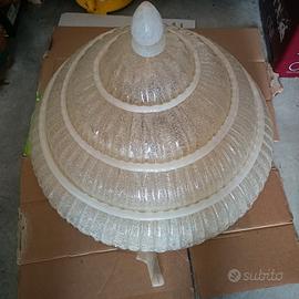 applique da soffitto in vetro murano