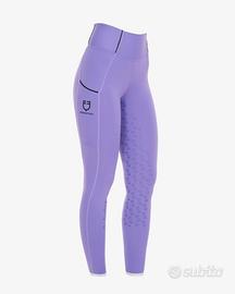 Pantalone equitazione Equestro XS colore glicine