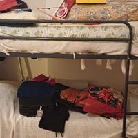 Letto a castello in ferro