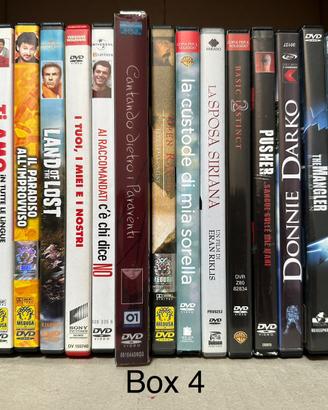 (Box 4) Film dvd ex-noleggio