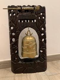 Gong Asia orientale in ottone