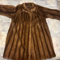 Pelliccia Visone Femmina Vintage Lunga