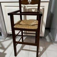 Seggiolone  in legno