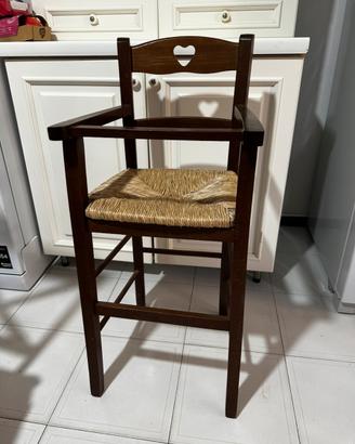 Seggiolone  in legno