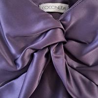 Top in raso viola, Coconuda, Tg S